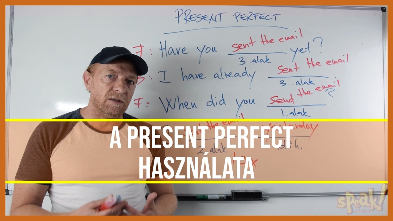 Angol lecke: a Present Perfect, azaz a befejezett jelen használata [PéldáulPéterrel]