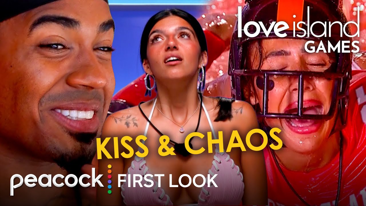 First Look: A Secret Kiss Causes Chaos Before a Messy Duel | Love Island Games on Peacock