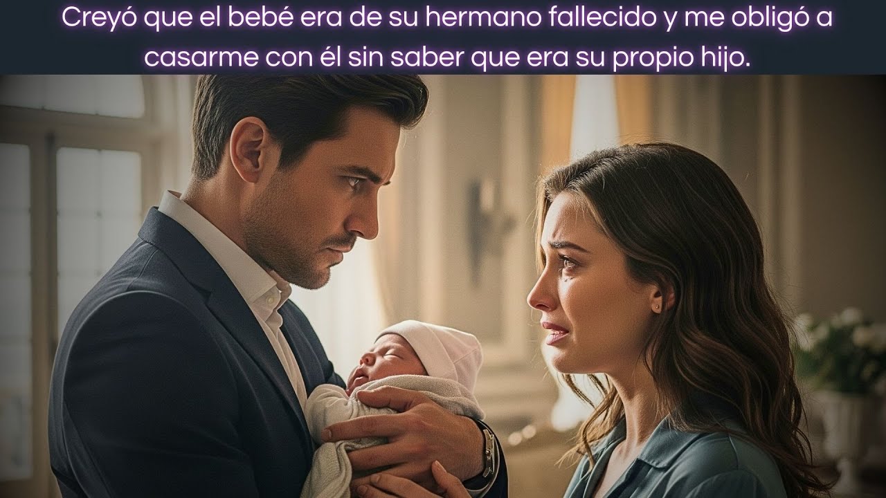 Creyó que el bebé era de su hermano fallecido y me obligó a casarme con él sin saber que era su hijo