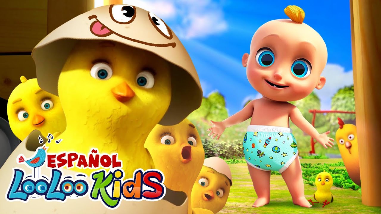 Los Pollitos Pio Pio - Canciones Para Niños! - Canciones Infantiles En Español - Dibujos Animados