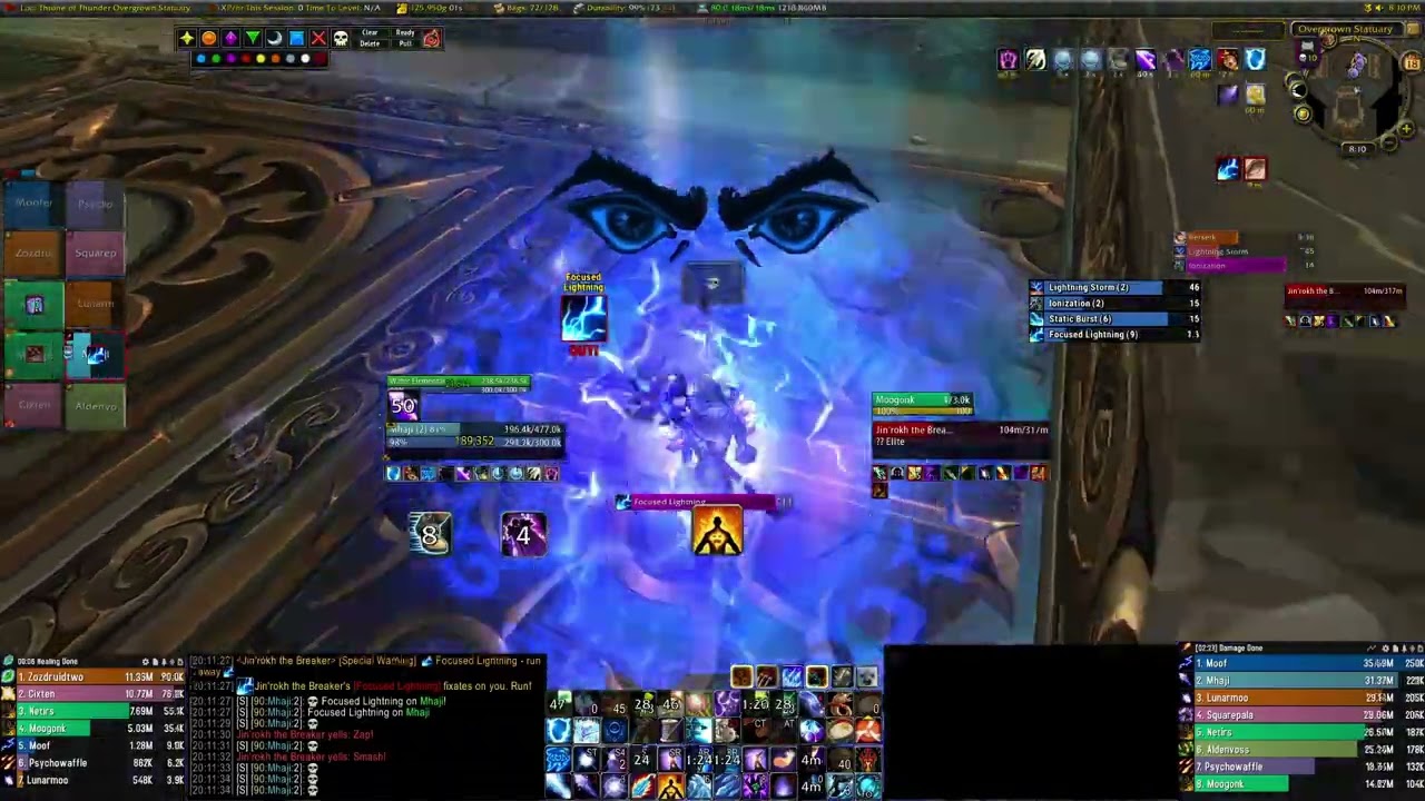 WoW MoP Classic - Jin'rokh the Breaker - 10M Heroic - Frost Mage PoV