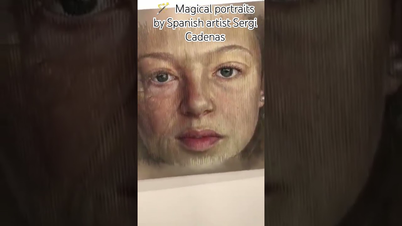 🪄  Magical portraits by Spanish artist Sergi Cadenas 