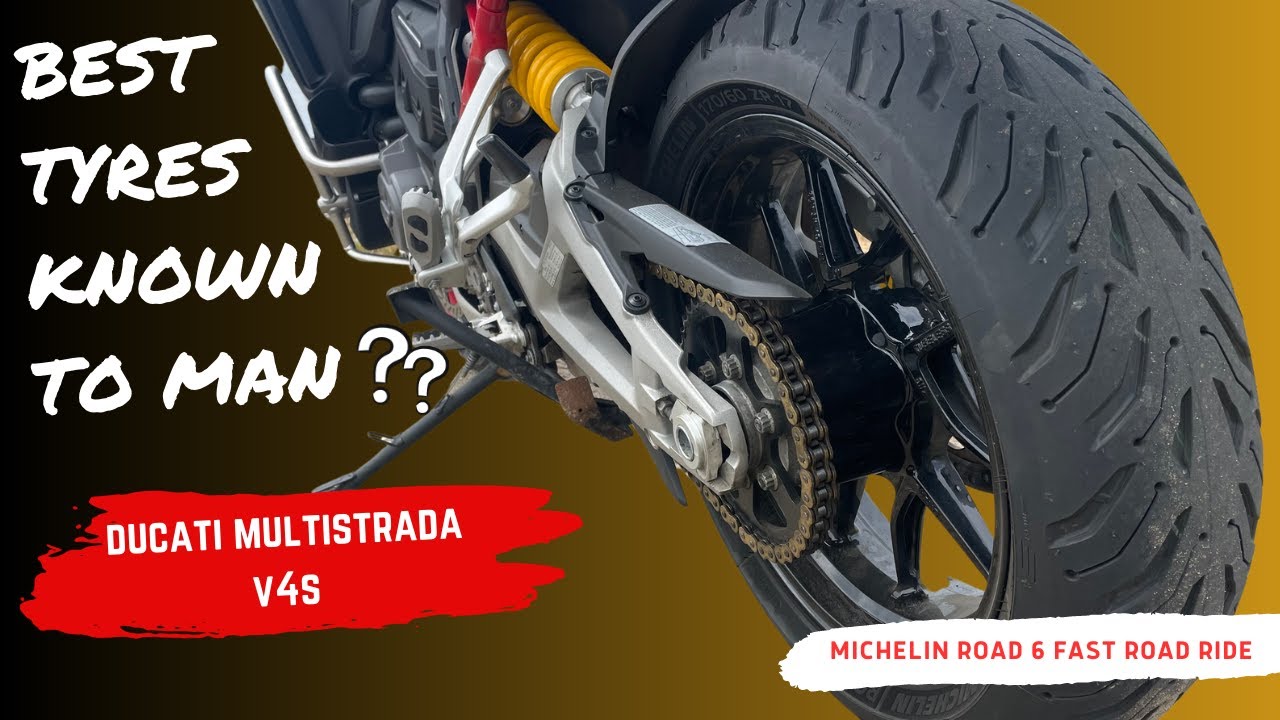 DUCATI MULTISTRADA V4...BEST TYRES KNOWN TO MAN.!!