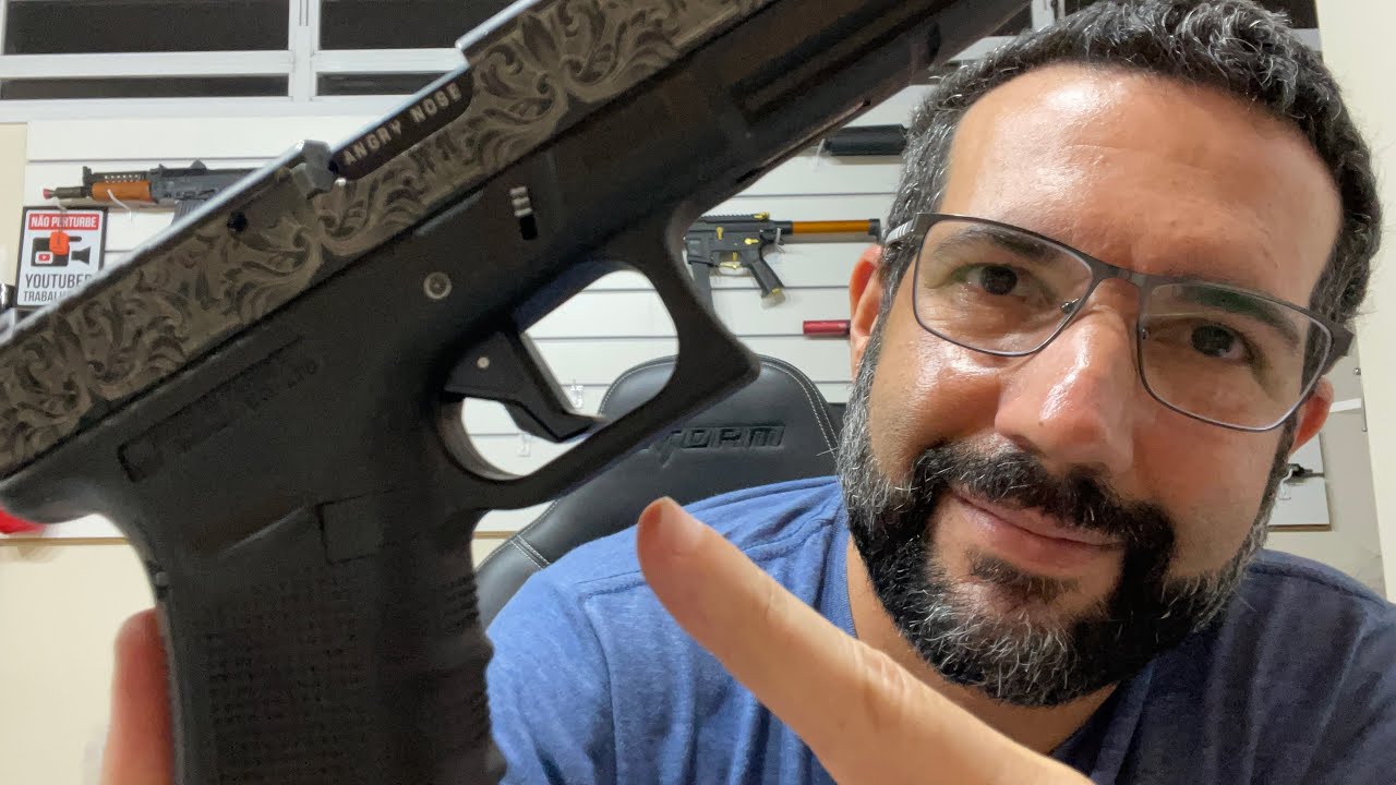 Instalando gatilho da Angry Nose na Glock GBB