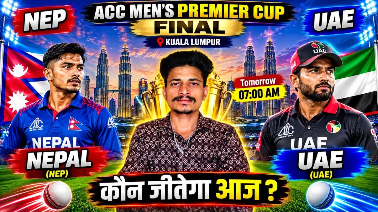 Nepal vs UAE Final Match Prediction, NEP vs UAE Dream11 Prediction, Nepal vs UAE Final Match Winner