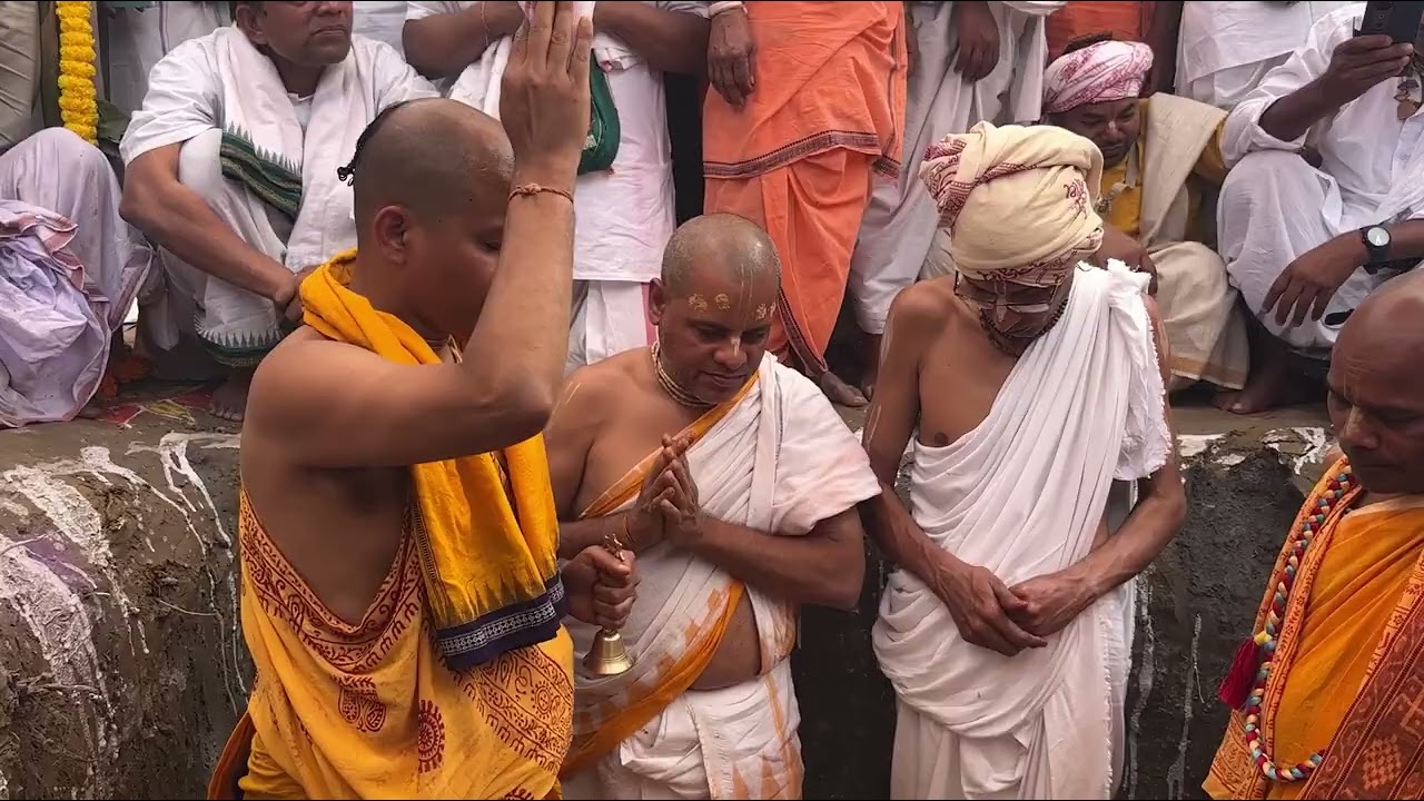 Bhumi Pujan at ISKCON BURLA for New Temple