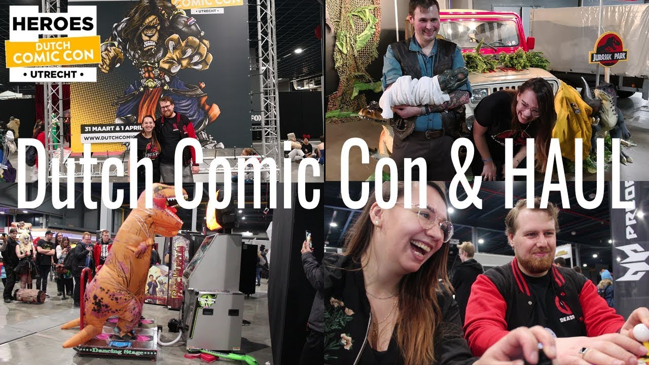 Dutch Comic Con 2018 || Vlog & Shoplog