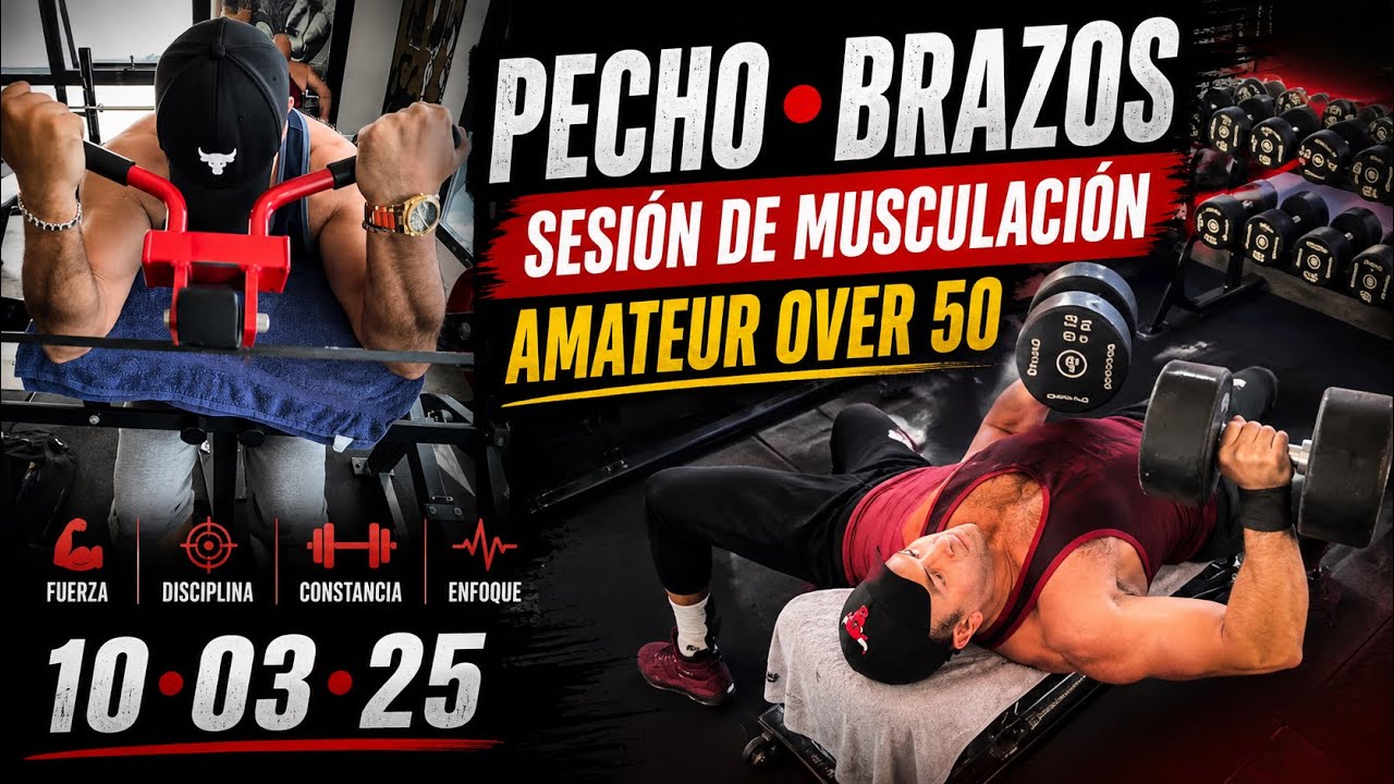 10-3-25 resumen entrenamiento musculación amateur #1971 #aficionadopesasnatural #dj #sports #food 