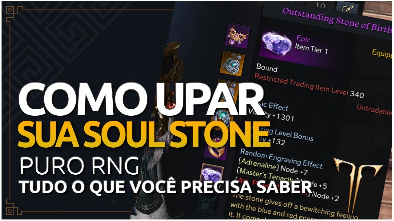 COMO UPAR SUA SOUL STONE EM LOST ARK