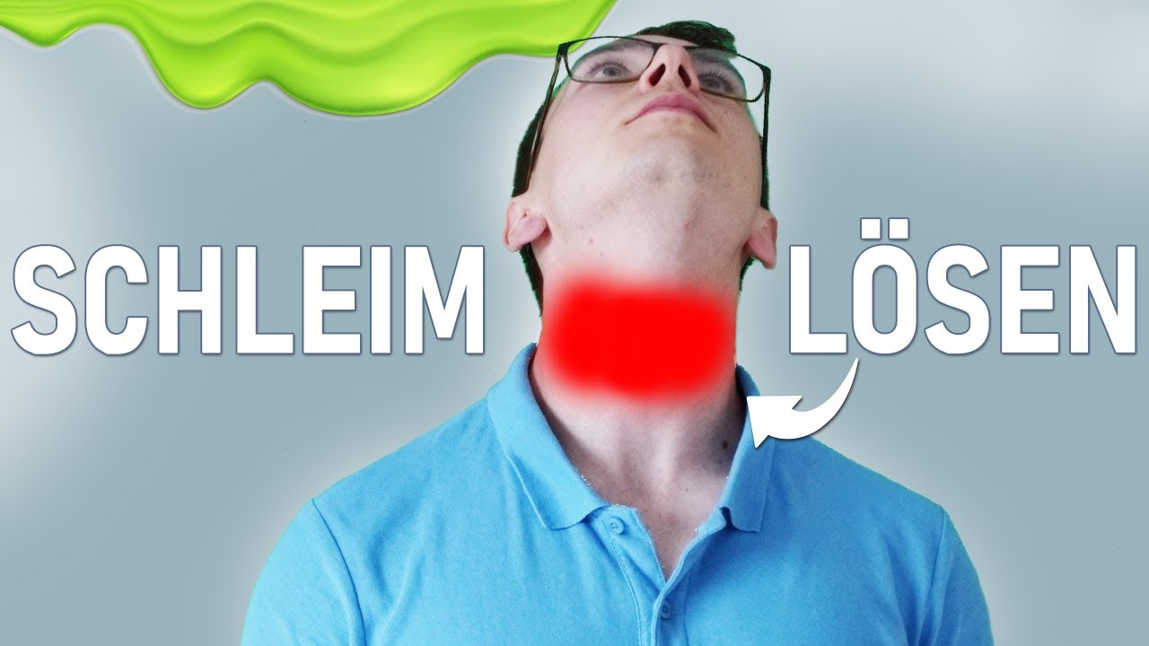 Schleim im Hals loswerden: Mache DIESE &Uuml;bungen (ohne Medikamente)