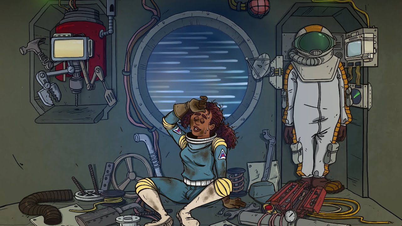 How I fixed the engine of a spaceship... 60 Parsecs Missions |Episode 10|