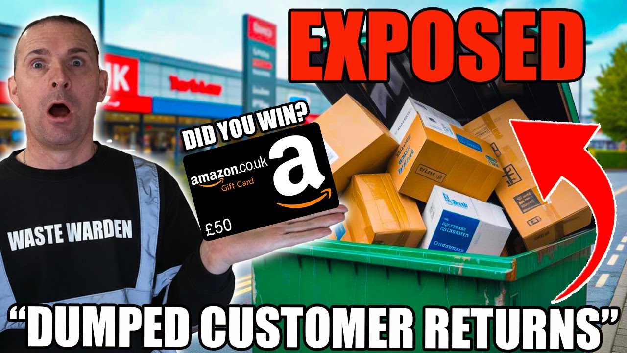 Вы не поверите, что выбрасывают магазины! Dumpster Diving UK