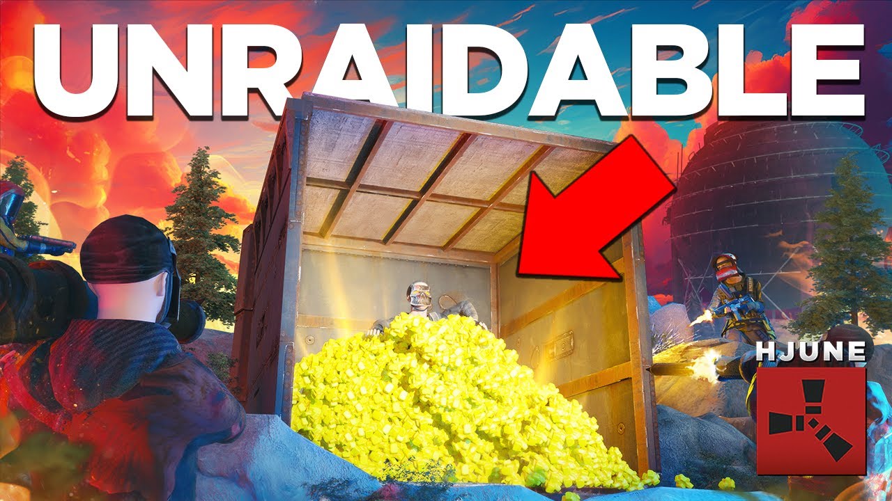 Rust but our base is &ldquo;UNRAIDABLE&rdquo;&hellip;