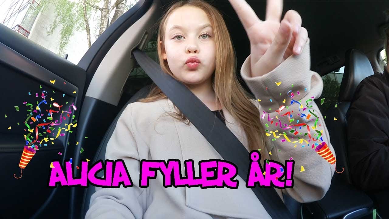 ALICIA FYLLER ÅR & DULLE FIXAR SIN FADE! Hur firar man i rådande pandemi? | VLOGG