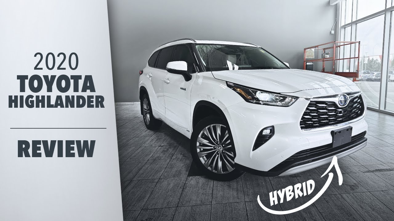 2020 Toyota Highlander Hybrid Platinum AWD