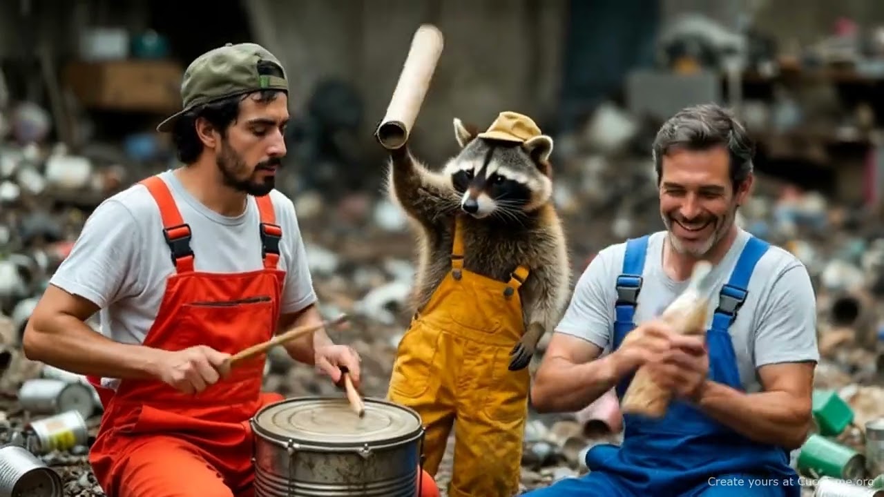 Rocky the Recycling Raccoon