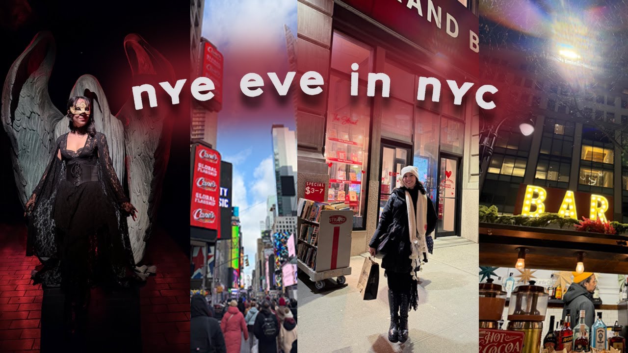 Philly to NYC by Train | New Year’s Eve Eve Video Diary 🗽✨