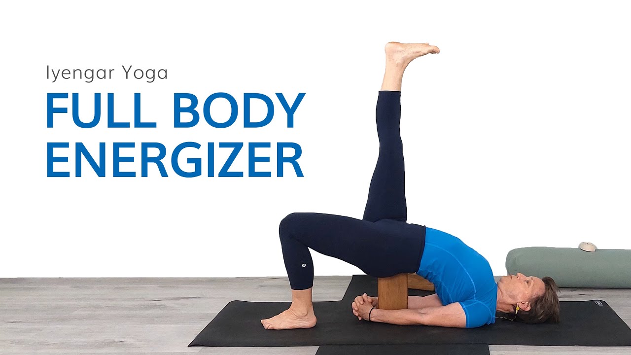 Full Body Morning Practice 3:Iyengar Yoga with Kathy Cook-Intermediate Level
