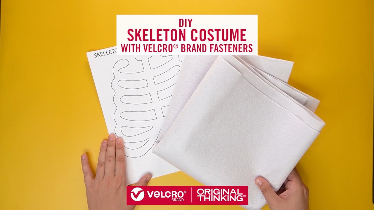 Unleash Your Creativity with a DIY Skeleton Costume this Halloween | VELCRO® Brand