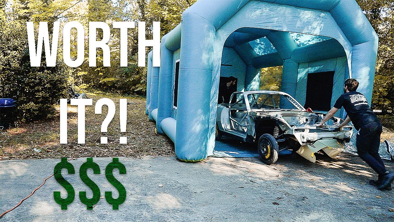 Watch This BEFORE Buying an INFLATABLE PAINT BOOTH!