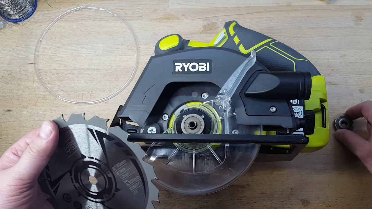 Ryobi R18CSP motor replacement/Wymiana silnika