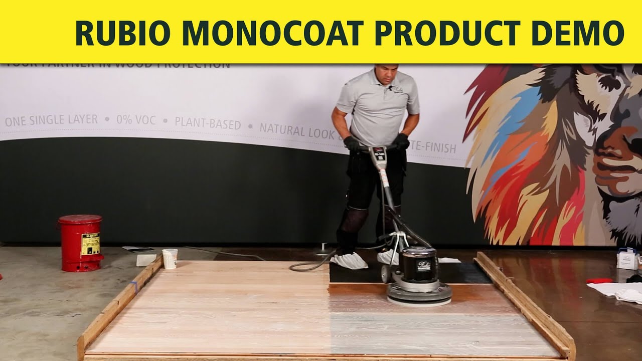 Демонстрация знаний о продукте Rubio Monocoat