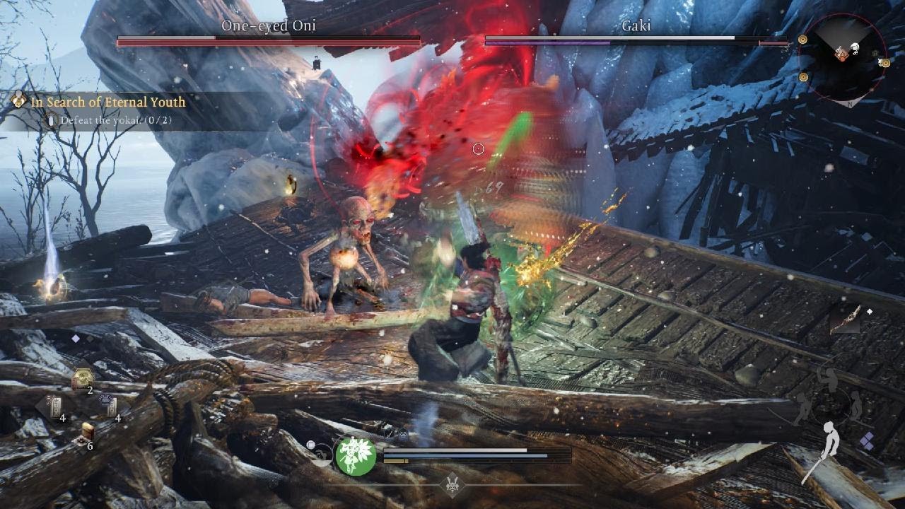One-eyed Oni + Gaki - Nioh 3
