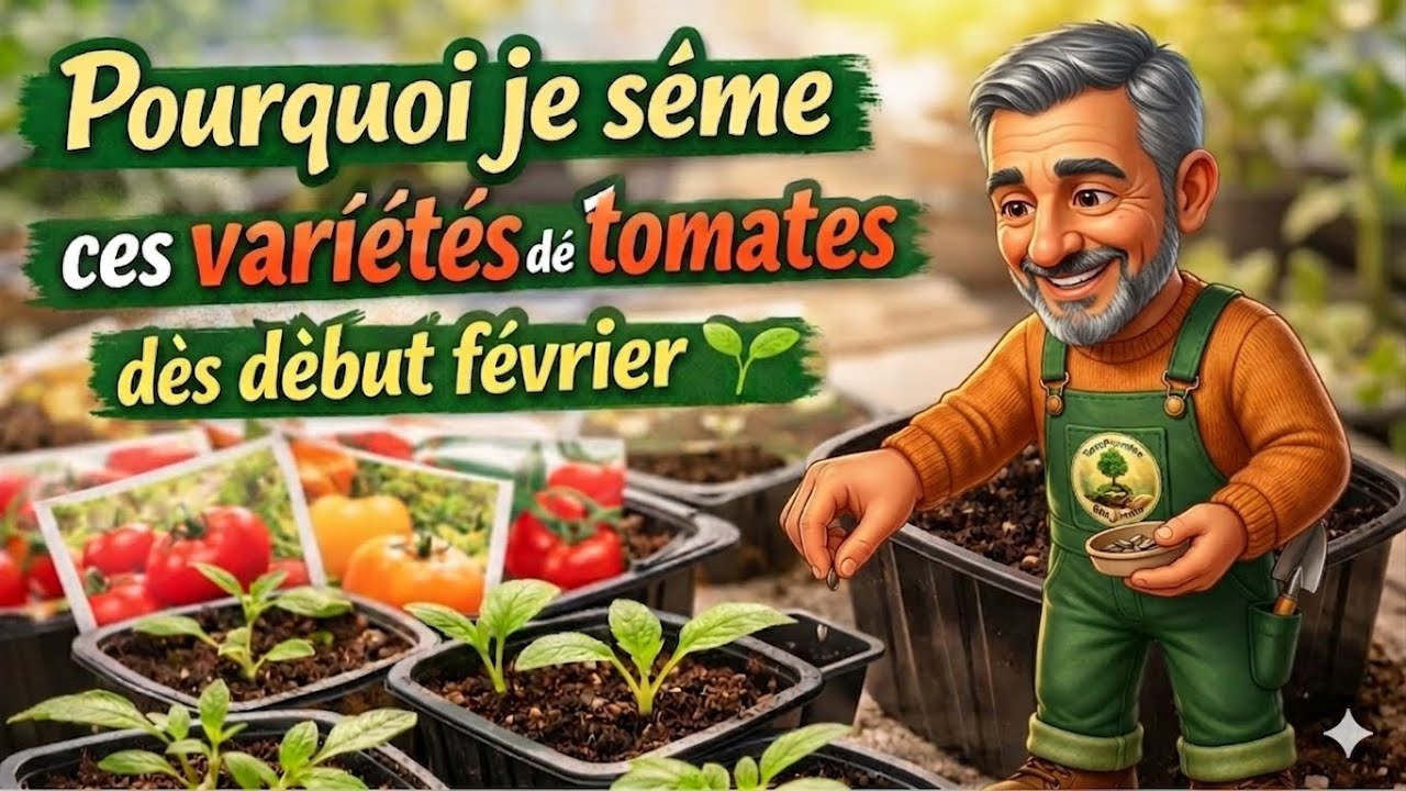 Semis de tomates : pourquoi je commence dès février 🌱