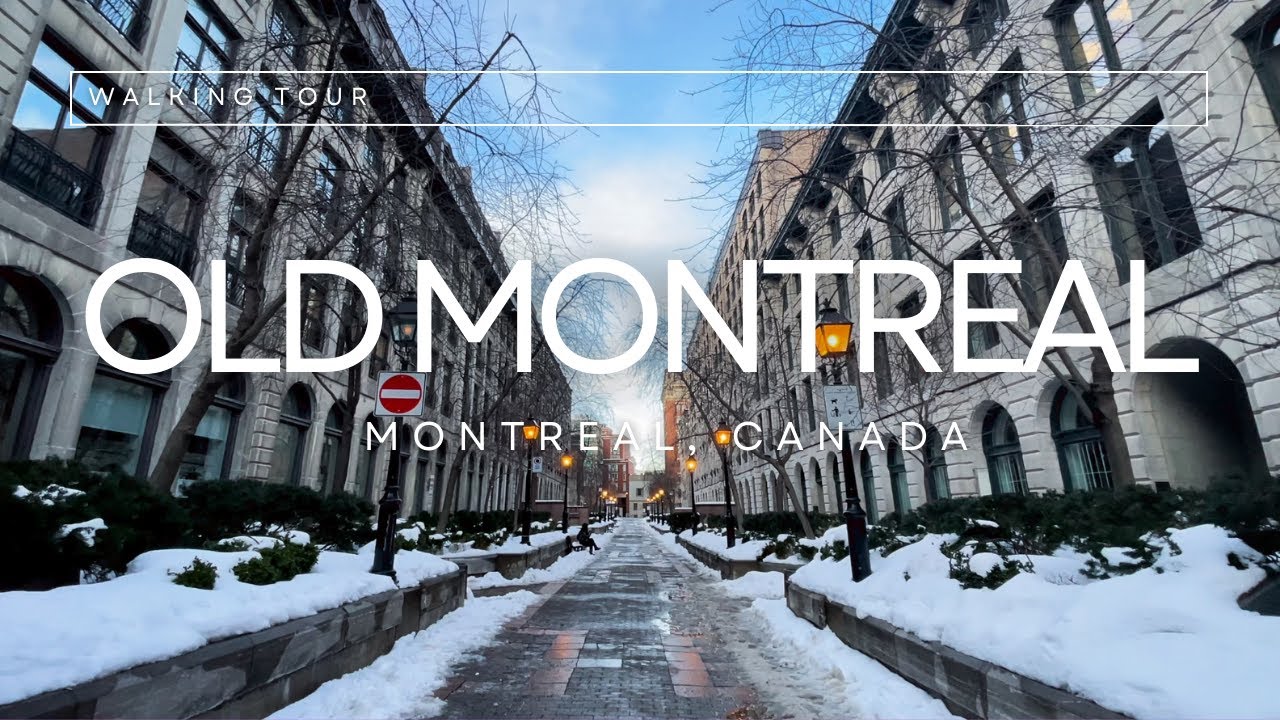 Walking Tour | The Old Montreal