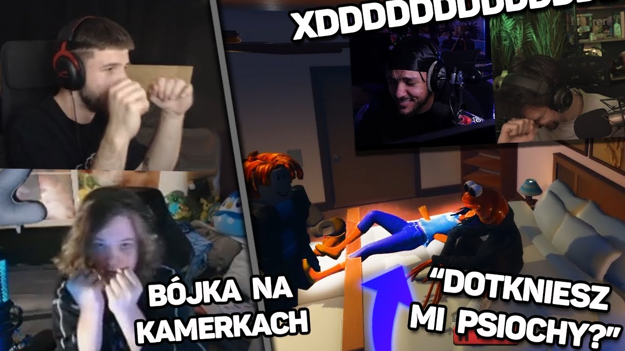 Starcie na kamerkach! | FUNNY MOMENTS z TWITCHA #5