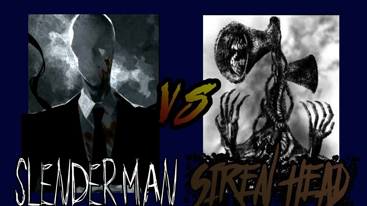Slender man vs Siren Head. ¿Quién es el verdadero rey del bosque?//HiperVenom