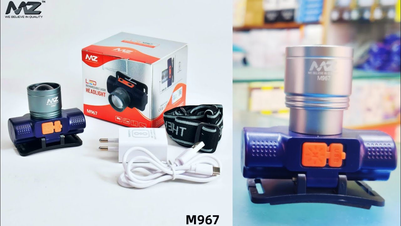 MZ M967 metal headtorch||zooming metal headlamp #mz #mz967 #mz957 #m982