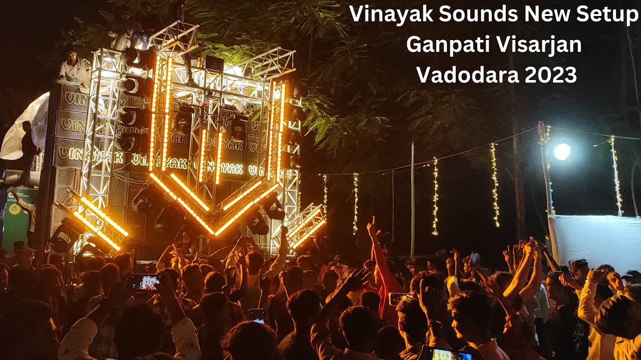 Vinayak Sounds Ganpati Visarjan Vadodara 2023 | Bajrang Yuvak Mandal Ganpati Visarjan 2023