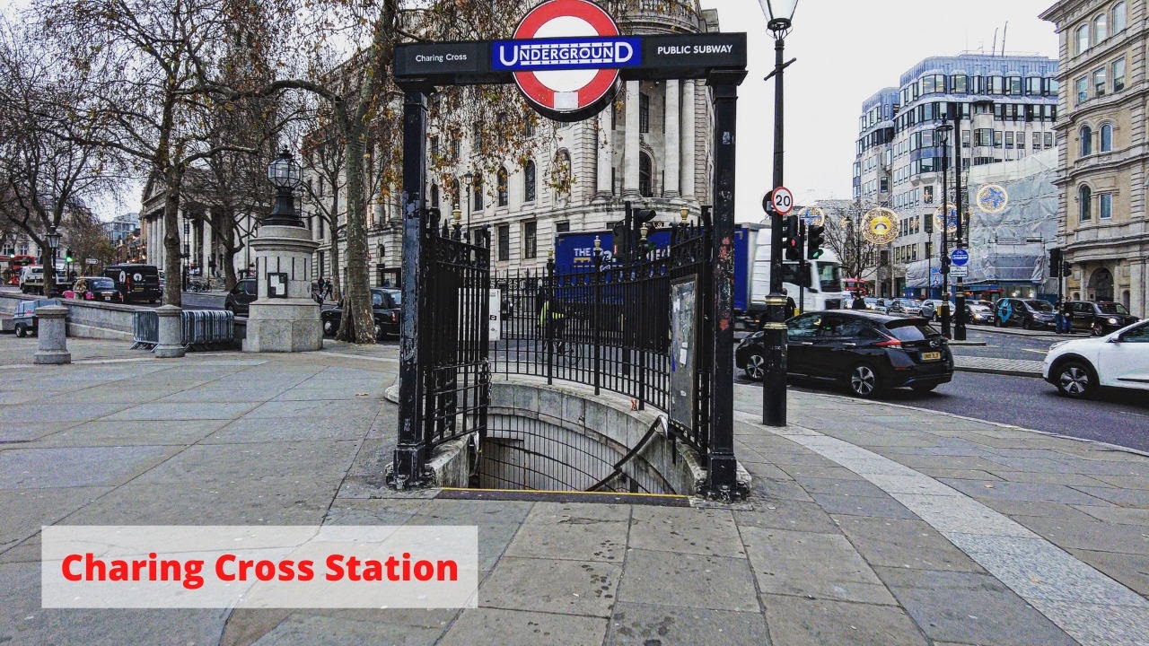 London Charing Cross Underground Station on Firday Afternoon | 4K ASMR
