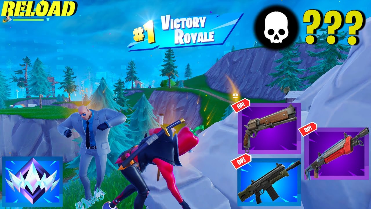 High Elimination Unreal Ranked Duo Reload Zero Build Win Gameplay | Fortnite Chapter 6