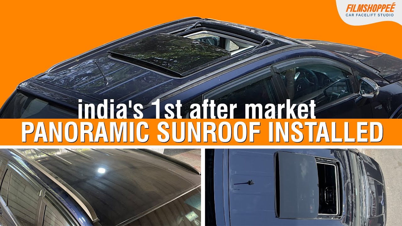 After Market Panoramic Sunroof Installed on TATA HEXA