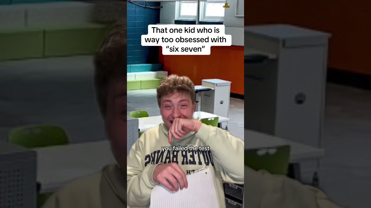 That one kid who is way too obsessed with six seven #teacher #pov #school