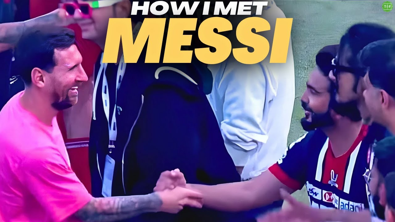 How I Met Leo Messi in India! Vlog