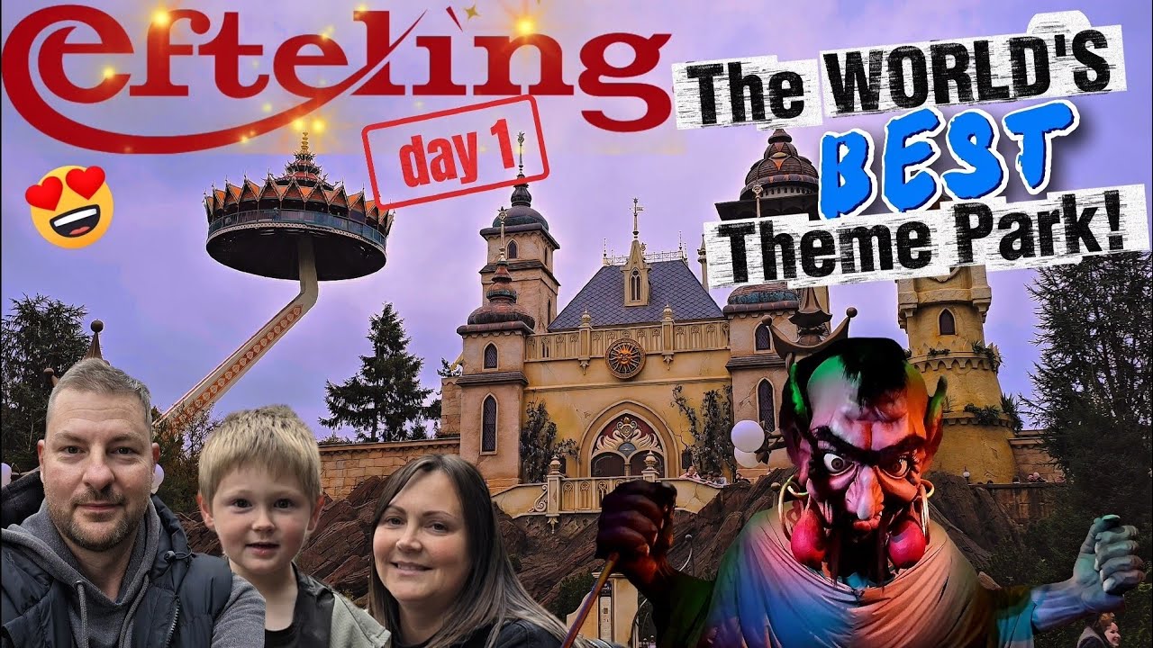 We go back to THE BEST Themepark EVER!  - Efteling🎢👑🦅🧙‍♂️✨️