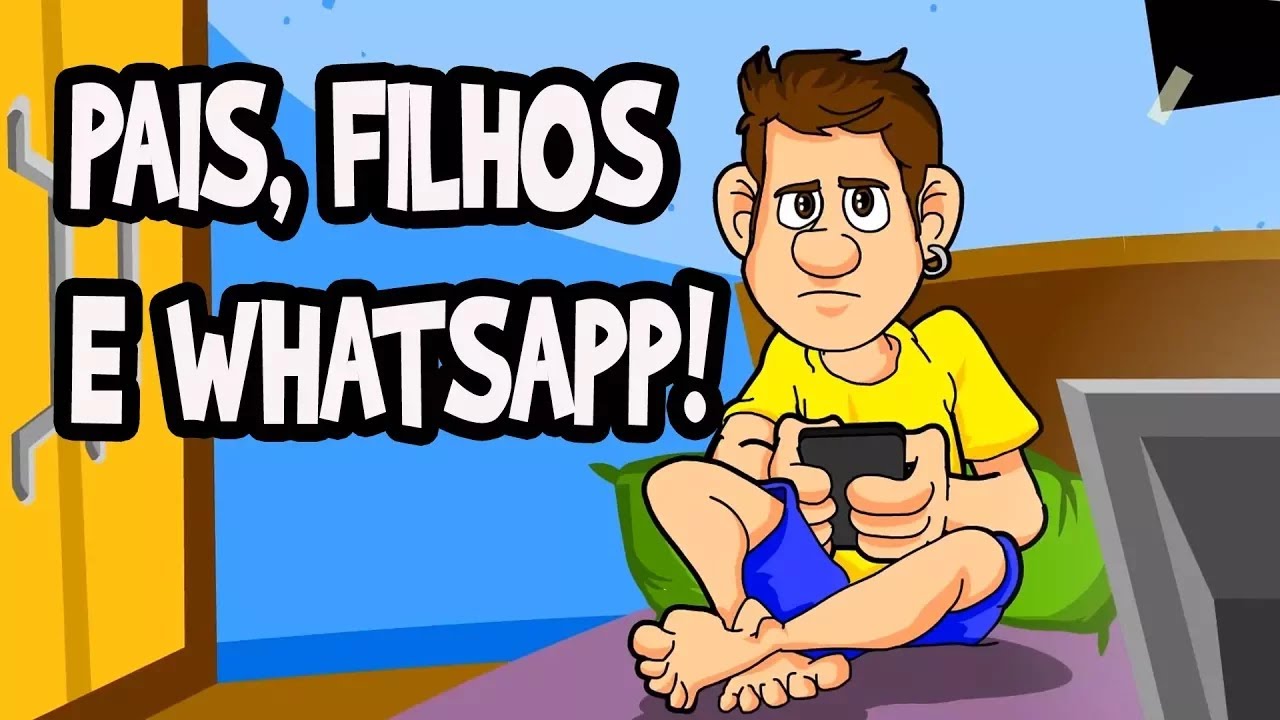 Vício no WhatsApp e outras charges de humor!
