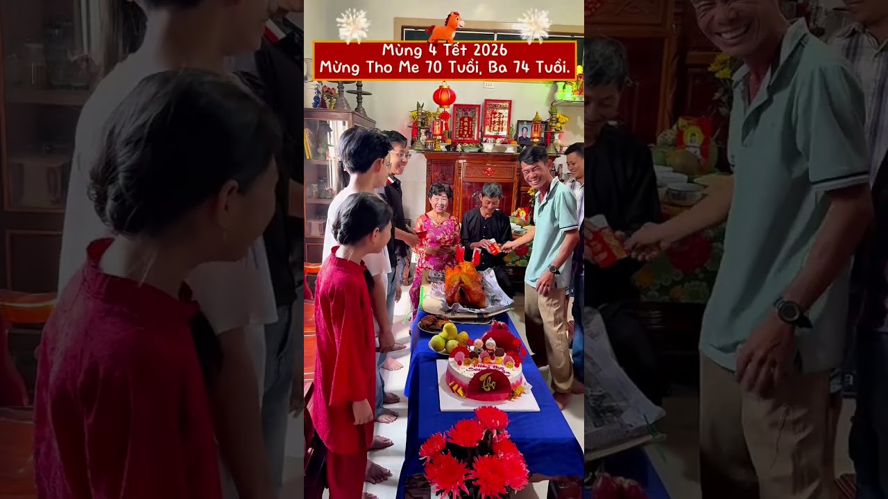 MỪNG THỌ BA MẸ 2026