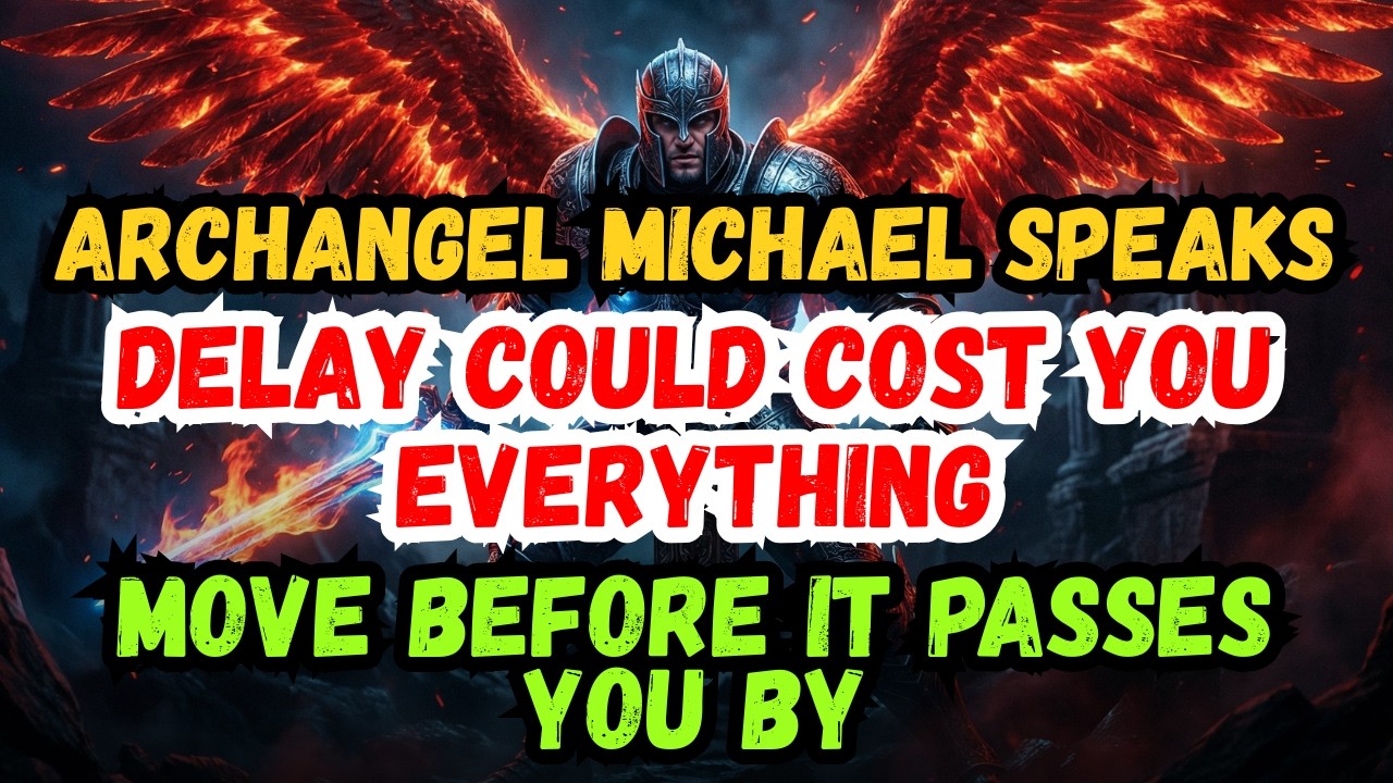 🟢 Archangel Michael says: A blessing is already moving toward you, but doubt and delay can still b..