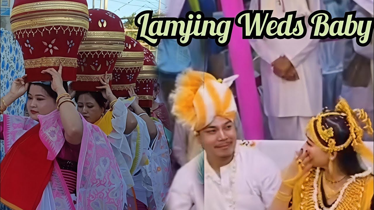 LAMJING amasung BABY gi  LUHONGBA // Punshi Leipun // Luhongba vlog 😍