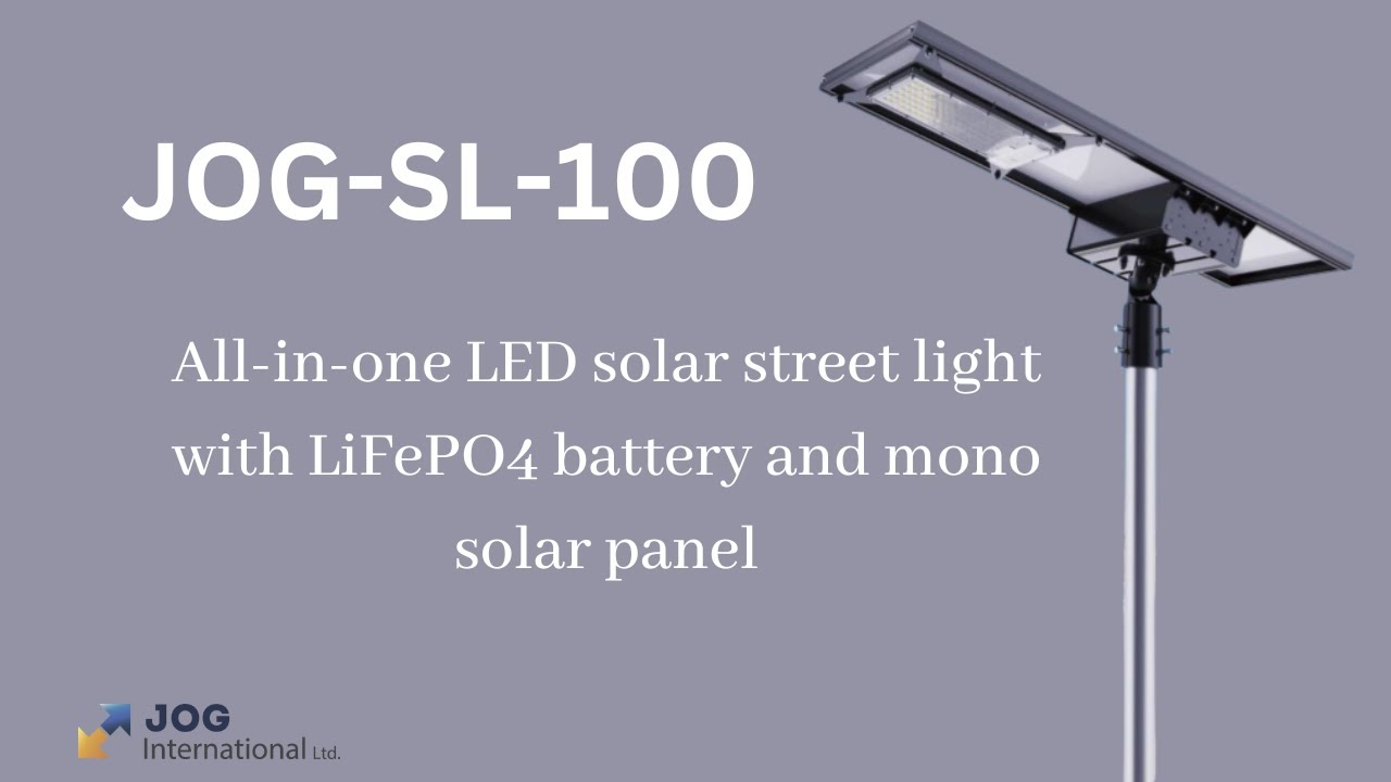 All-In-One Solar Street Light | JOG International