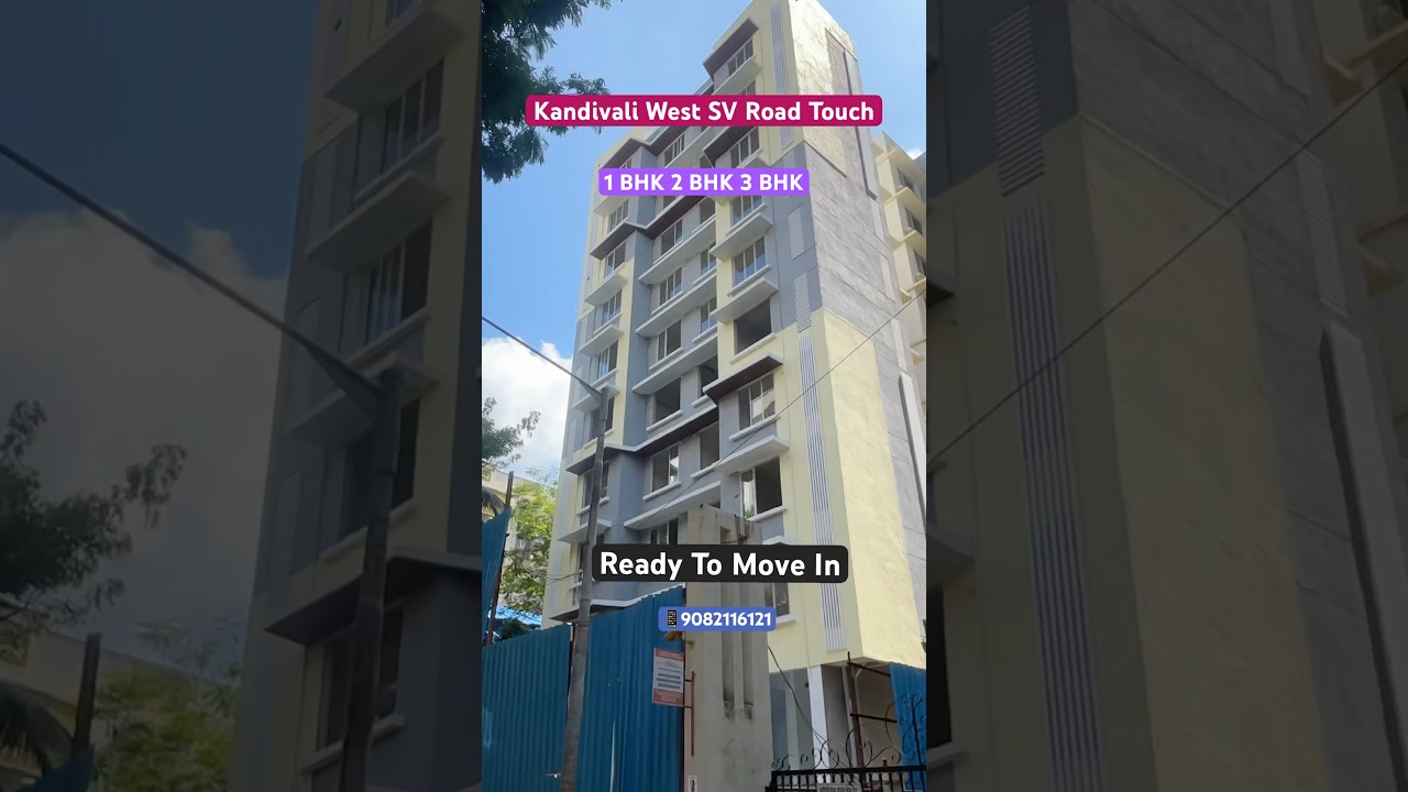 SV Road Kandivali West | Ready to Move in Hurry Up 🆙 Last Few Flats ☎️🤙🏻9082116121 #kandivali