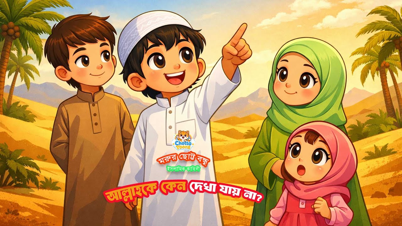 পর্ব   ২  আল্লাহকে কেন দেখা যায় না