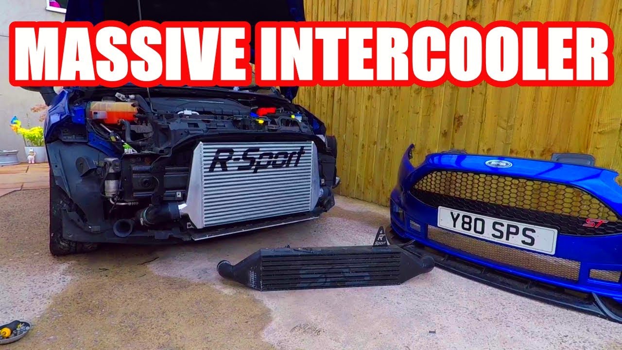 Этот интеркулер просто огромный. Подходит для PRO 400 R sport gen 2.