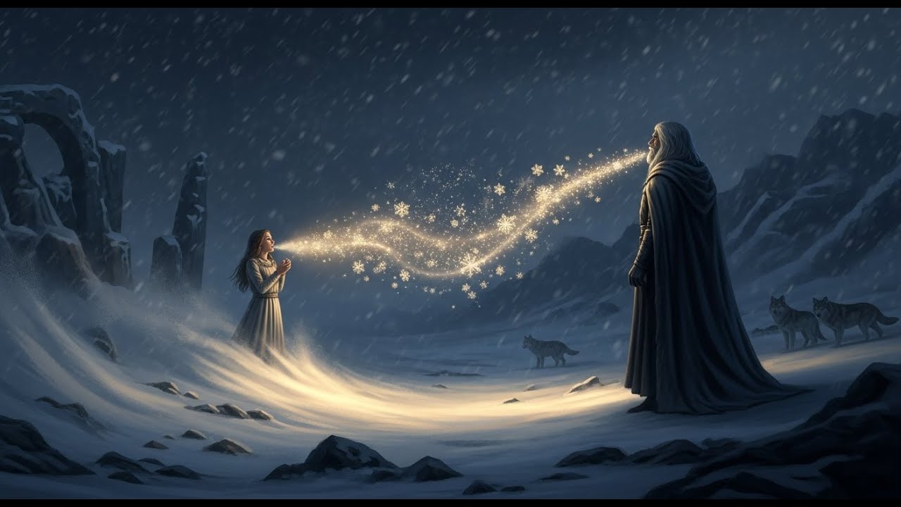 The Alpha King Who Ruled Alone for Centuries Finally Heard Her Voice in the Snow