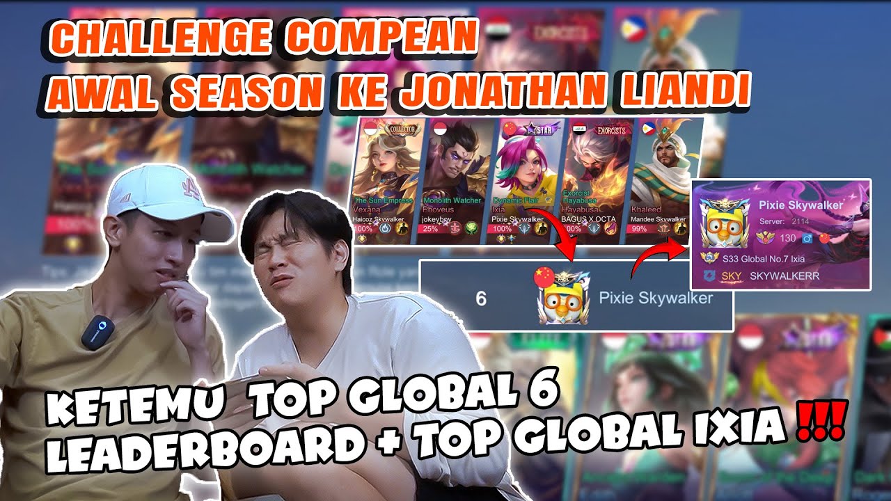CHALLANGE COMPEAN AWAL SEASON KE @JonathanLiandi KETEMUNYA ANAK