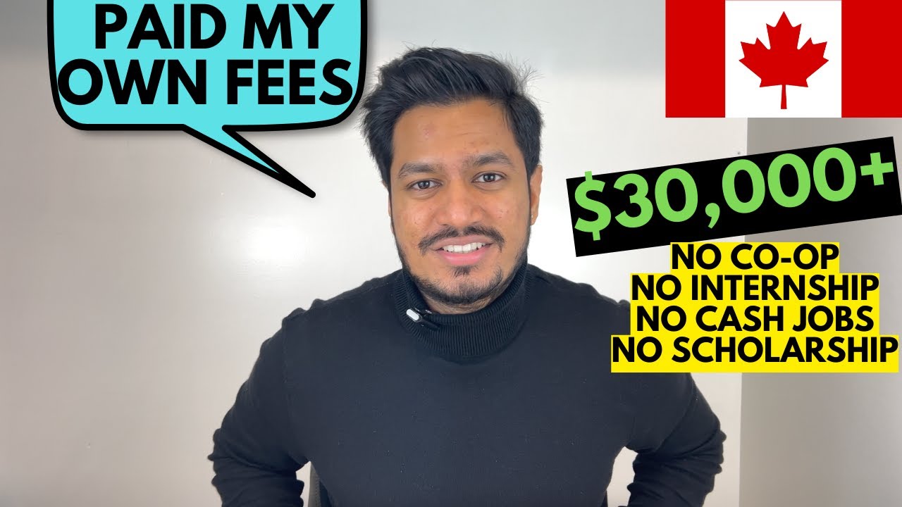 HOW I PAID MY FEES MYSELF WHILE STUDYING IN 🇨🇦 CANADA ? STEP-BY-STEP EVERY DOLLAR BREAKDOWN